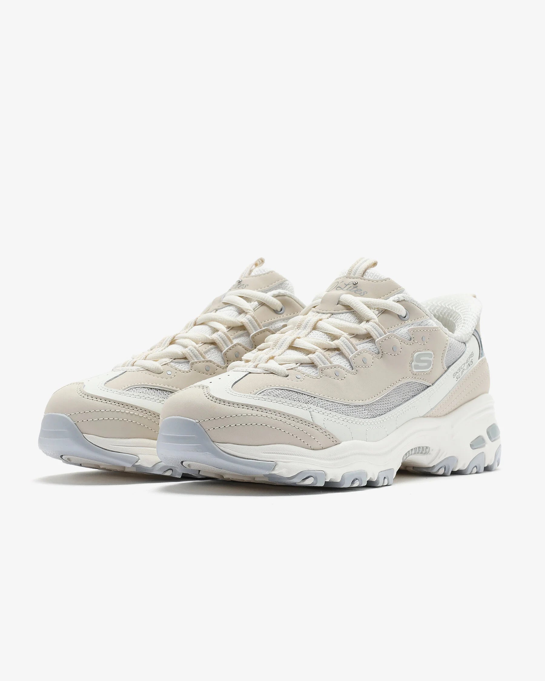 Skechers D'lites Smooth Nostalgia 150537 NTGY Mujer