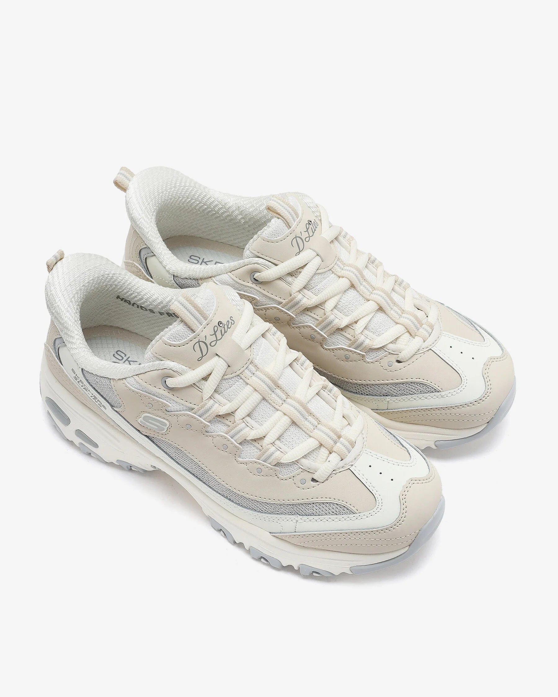 Skechers D'lites Smooth Nostalgia 150537 NTGY Mujer