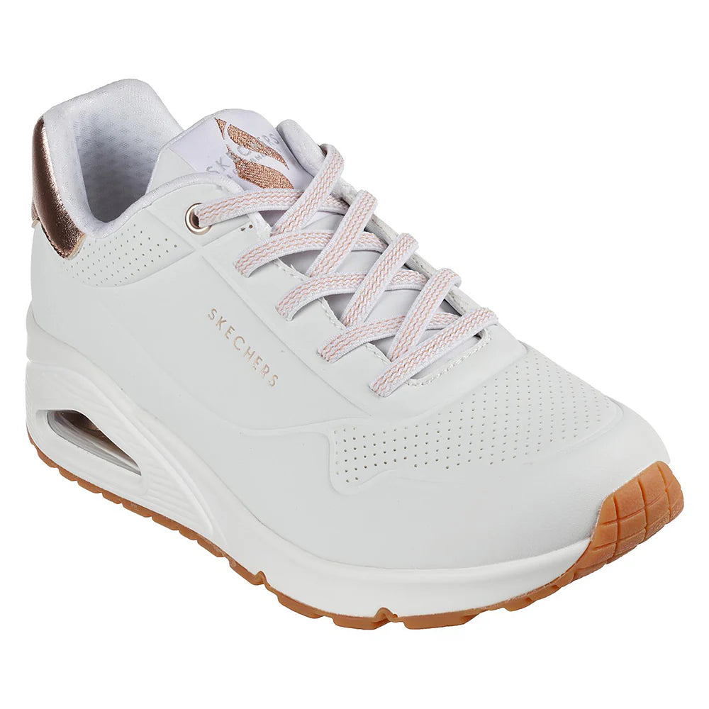 Skechers Street Uno - Shimmer Away 155196WHT Mujer