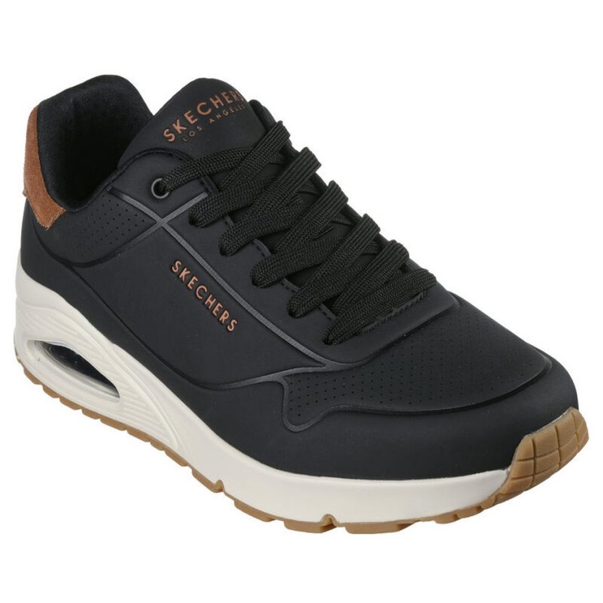 Skechers Uno-Suited On Air 183004BLK  Hombre