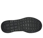 "Tenis Skechers negro con amortiguación"