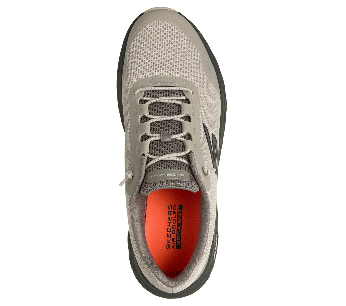 "Tenis Skechers Gris de hombre para caminar"