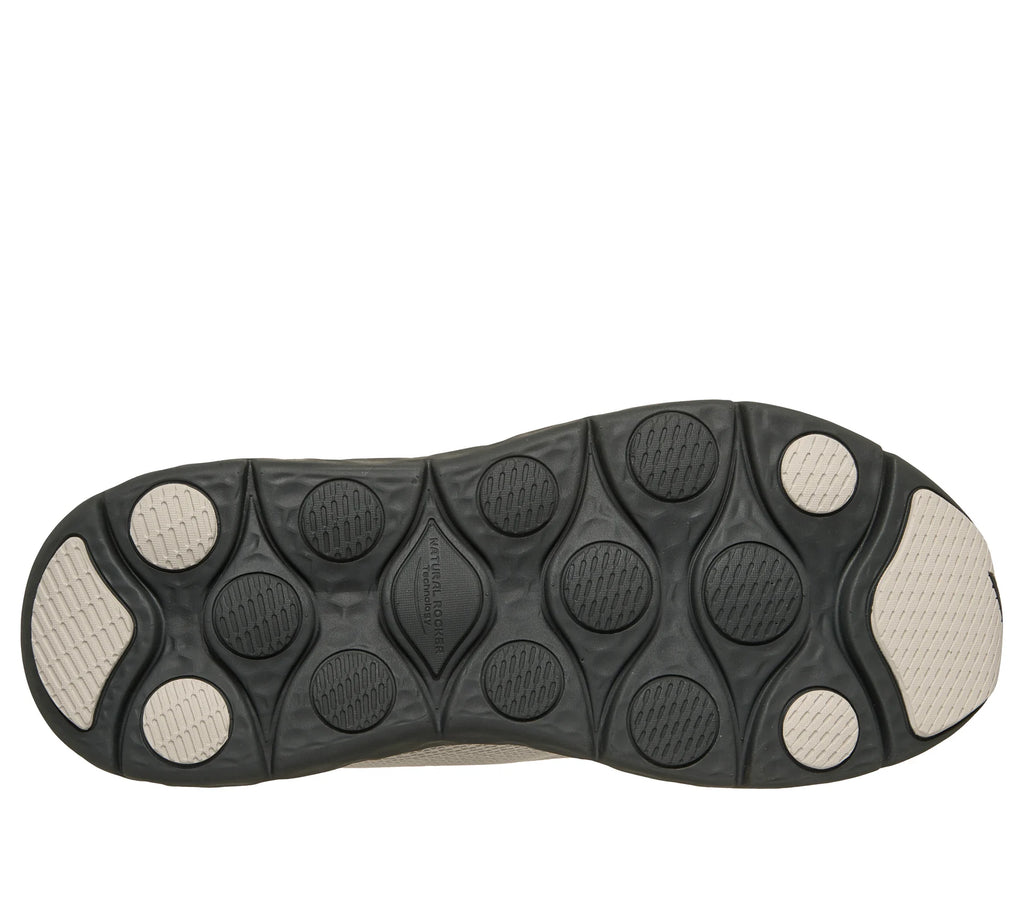 "Tenis Skechers Gris de hombre para caminar"