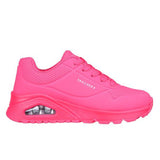 SKECHERS GIRLS UNO GEN1 NEON GLOW - 310525LHTPK