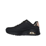 Skechers Uno Shimmer Away 155196BBK  Mujer