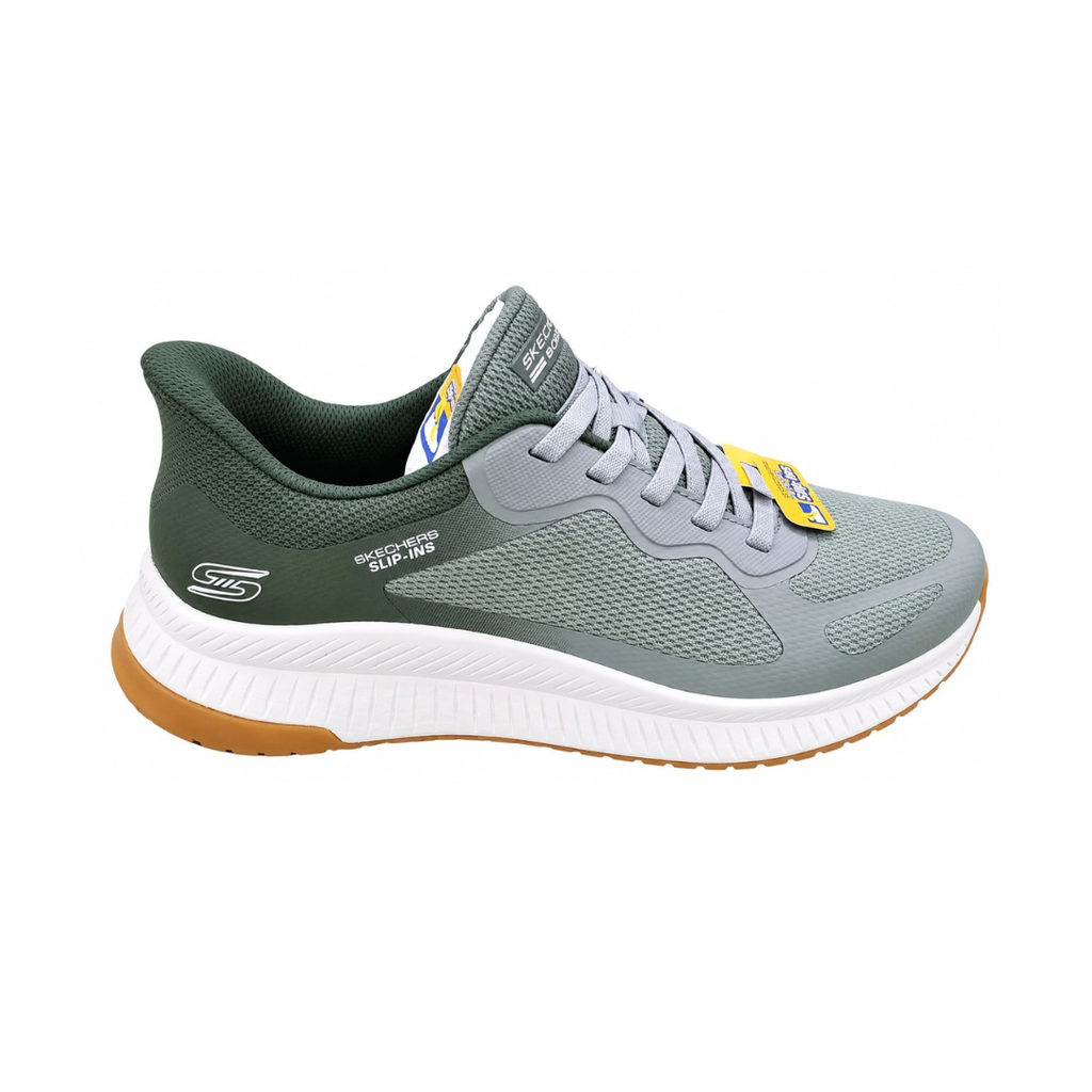 "Tenis Skechers Hombre verde oliva"