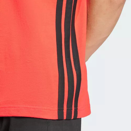 Camiseta Essentials Single Jersey 3 bandas JE6386