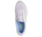 "Tenis Skechers mujer lavanda para caminar"