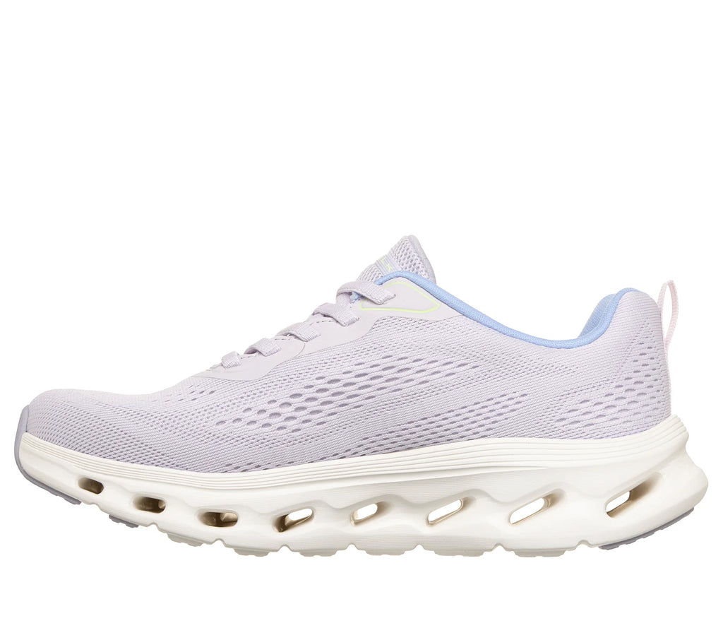 "Tenis Skechers mujer lavanda para caminar" 