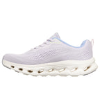 "Tenis Skechers mujer lavanda para caminar" 