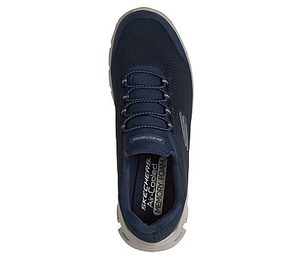 "Tenis Skechers Azul Hombre para caminar"