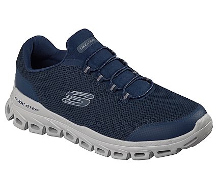 "Tenis Skechers Azul Hombre para caminar"