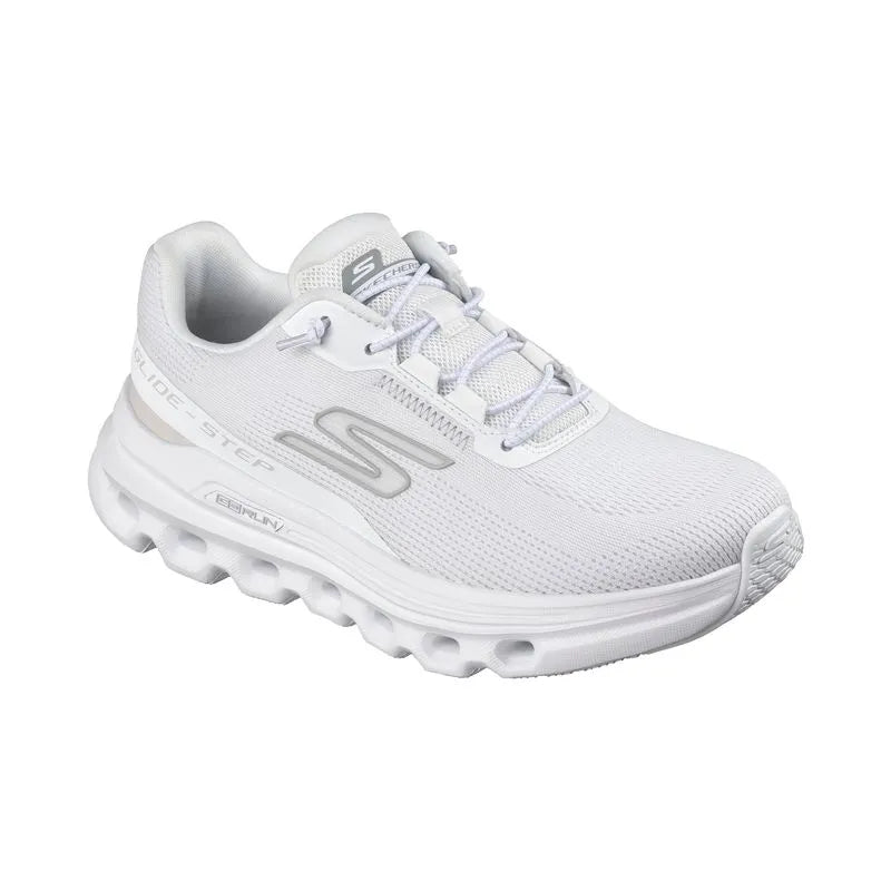"Tenis Skechers Blanco mujer para correr"
