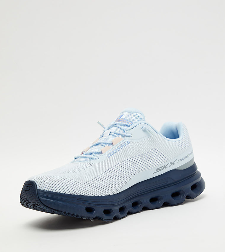 "Tenis Skechers Mujer Azul para correr"