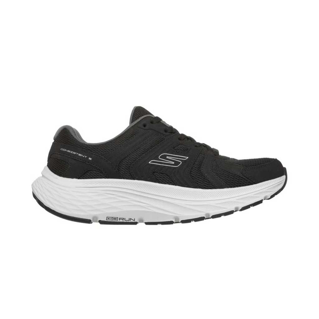 "Tenis Skechers mujer negro para caminar"