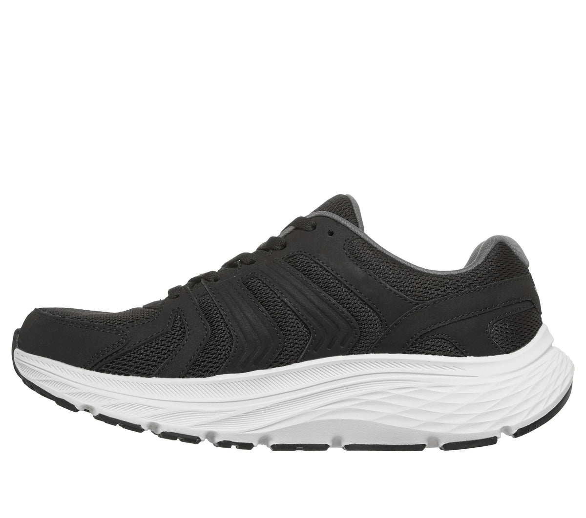"Tenis Skechers mujer negro para caminar"