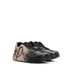 "Tenis Skechers Niña negro corazones"