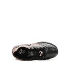 "Tenis Skechers Niña negro corazones"