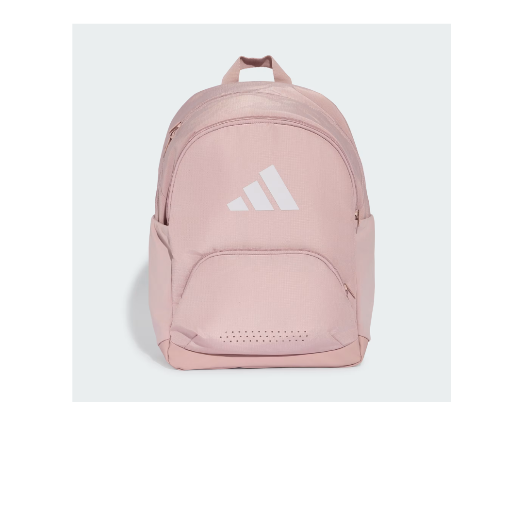 "Morral Adidas Defender Morado para mujer escolar, gimnasio"