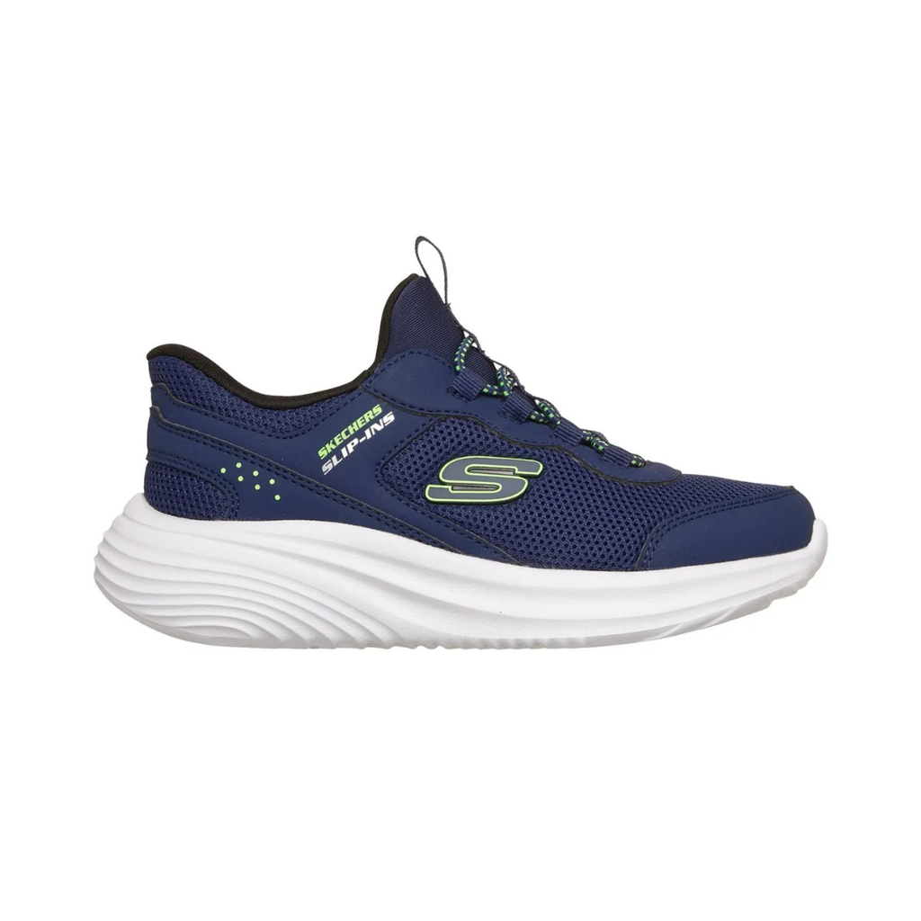 Zapatillas Niño Slip-ins Bounder Pro Azul Skechers 404208LNVY