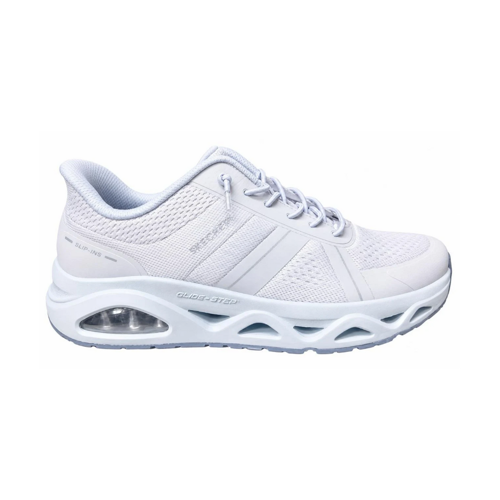 "Tenis Skechers Gris Mujer para correr"