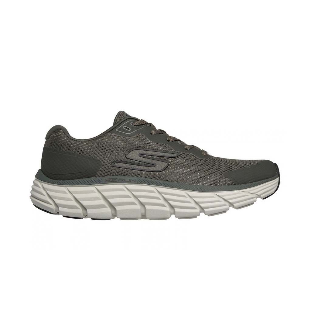 "Tenis Skechers hombre verde oliva para correr"