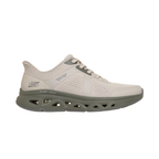 "Tenis Skechers mujer beige para caminar slipins"