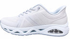 "Tenis Skechers Gris Mujer para correr"