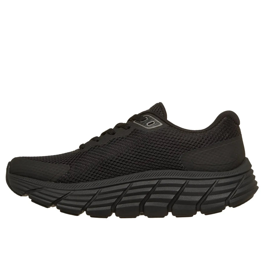 "Skechers Max Flex mujer negro tecnología para caminar y gimnasio"
