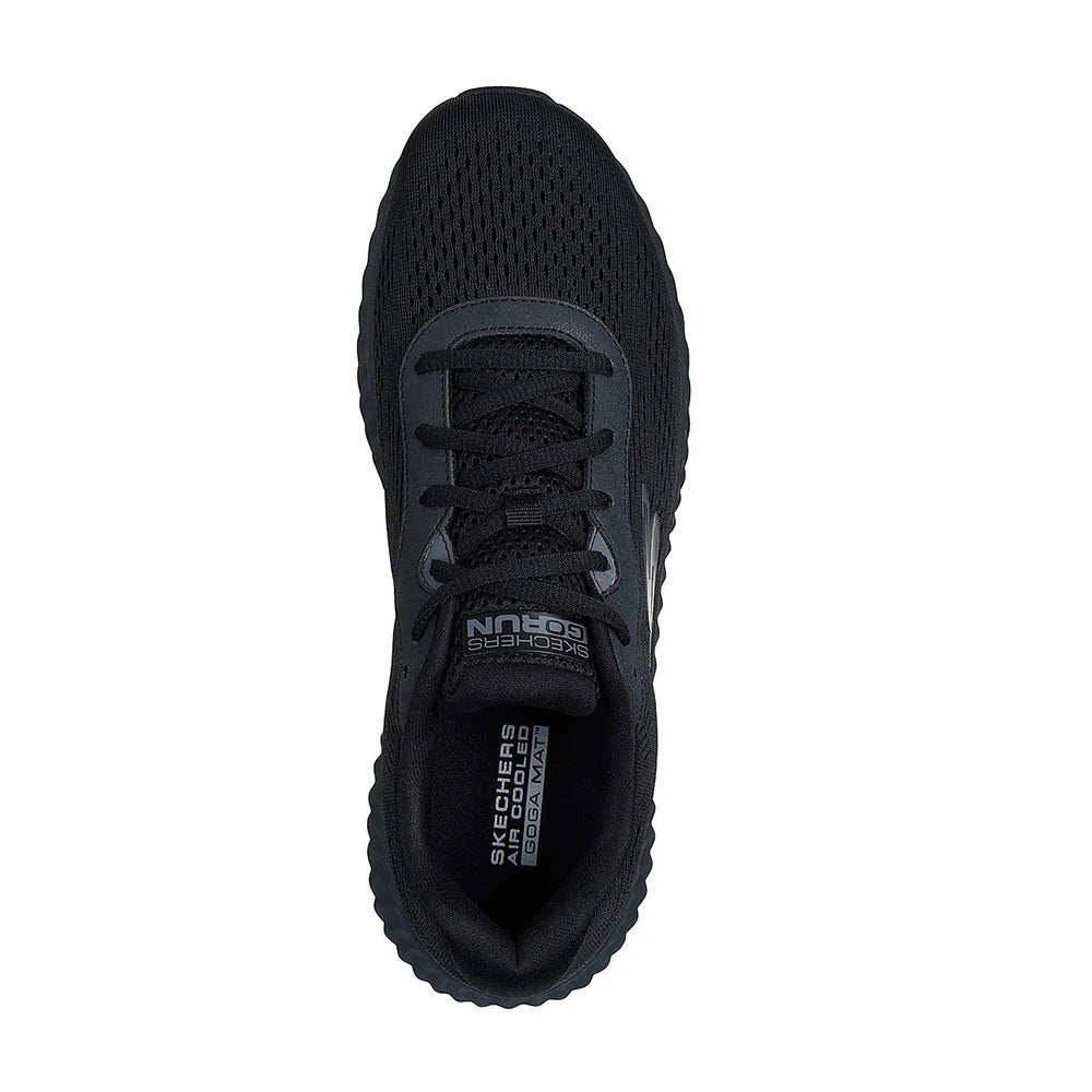 "Tenis Skechers Hombre Negro para correr"