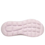 "Skechers walk go max cushionng hyper burst mujer blanco púrpura para caminar"
