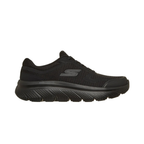 "Skechers go walk max cushioning hyper bust mujer para caminar negro"