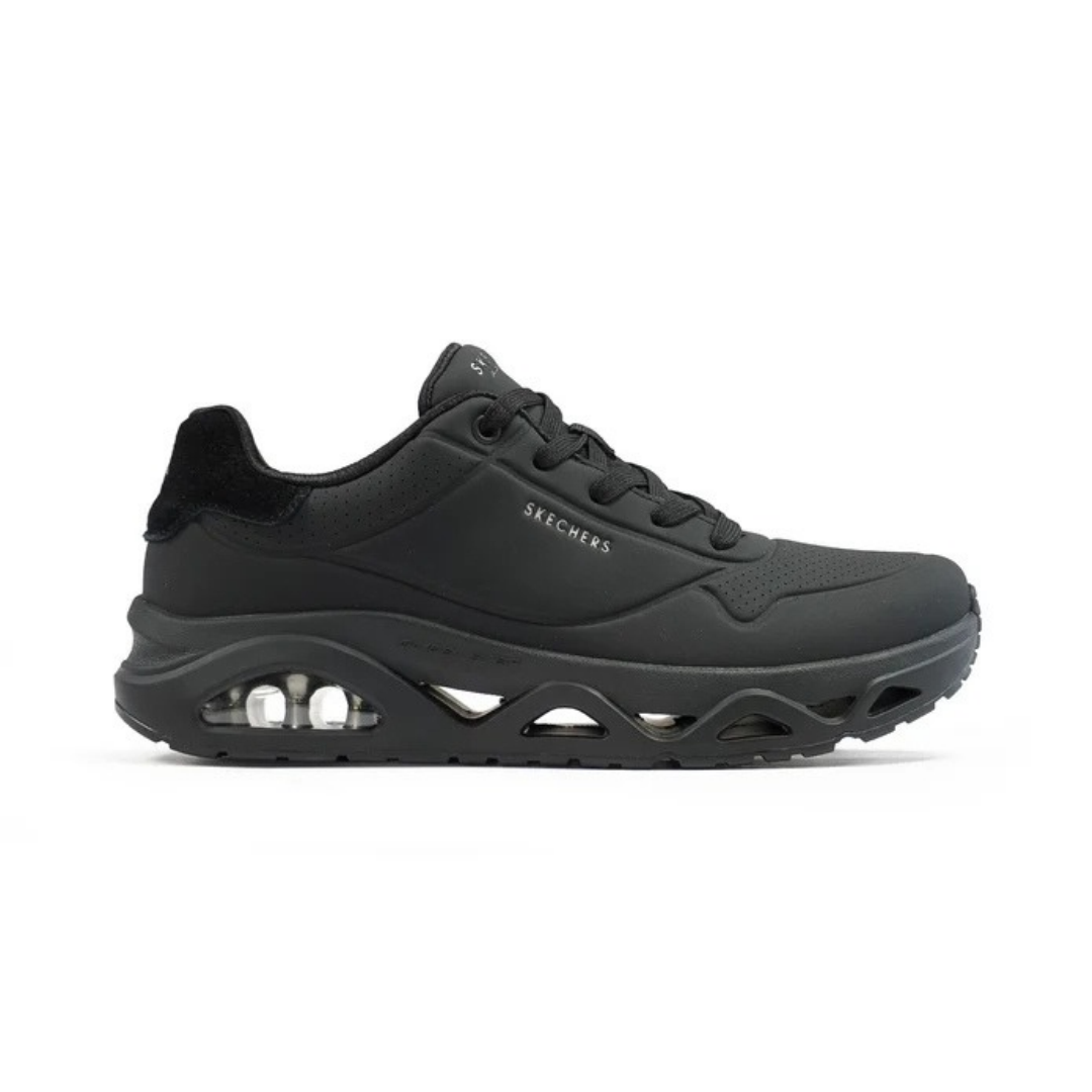 "Tenis Skechers Mujer Negro Casual"