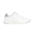 "Tenis Skechers Blanco/Plateado Mujer uso diario"