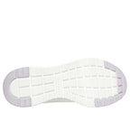 "Tenis Skechers Blanco/Plateado Mujer uso diario"