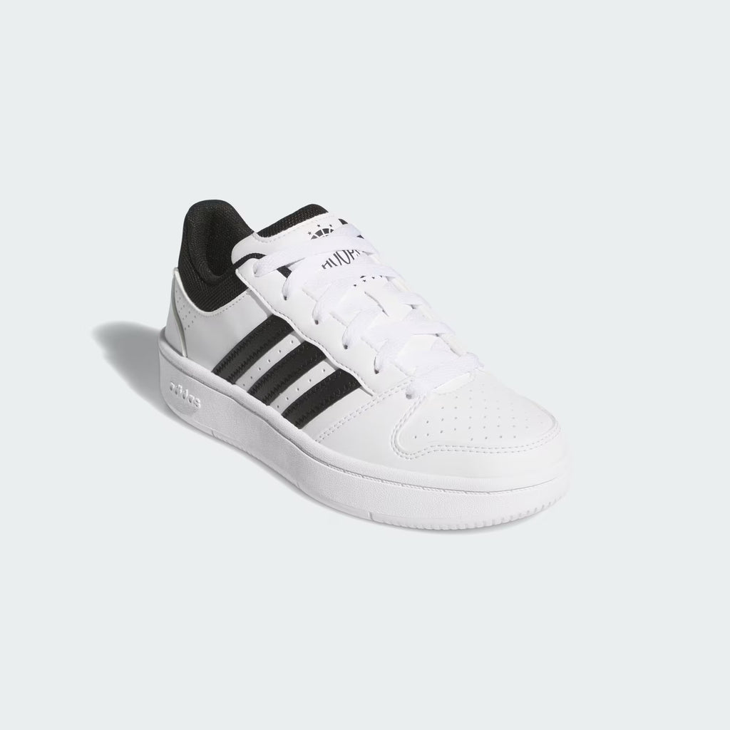 "Adidas Hoops Classic Niño Balnco 3 Rayas Casual Uso Diario"