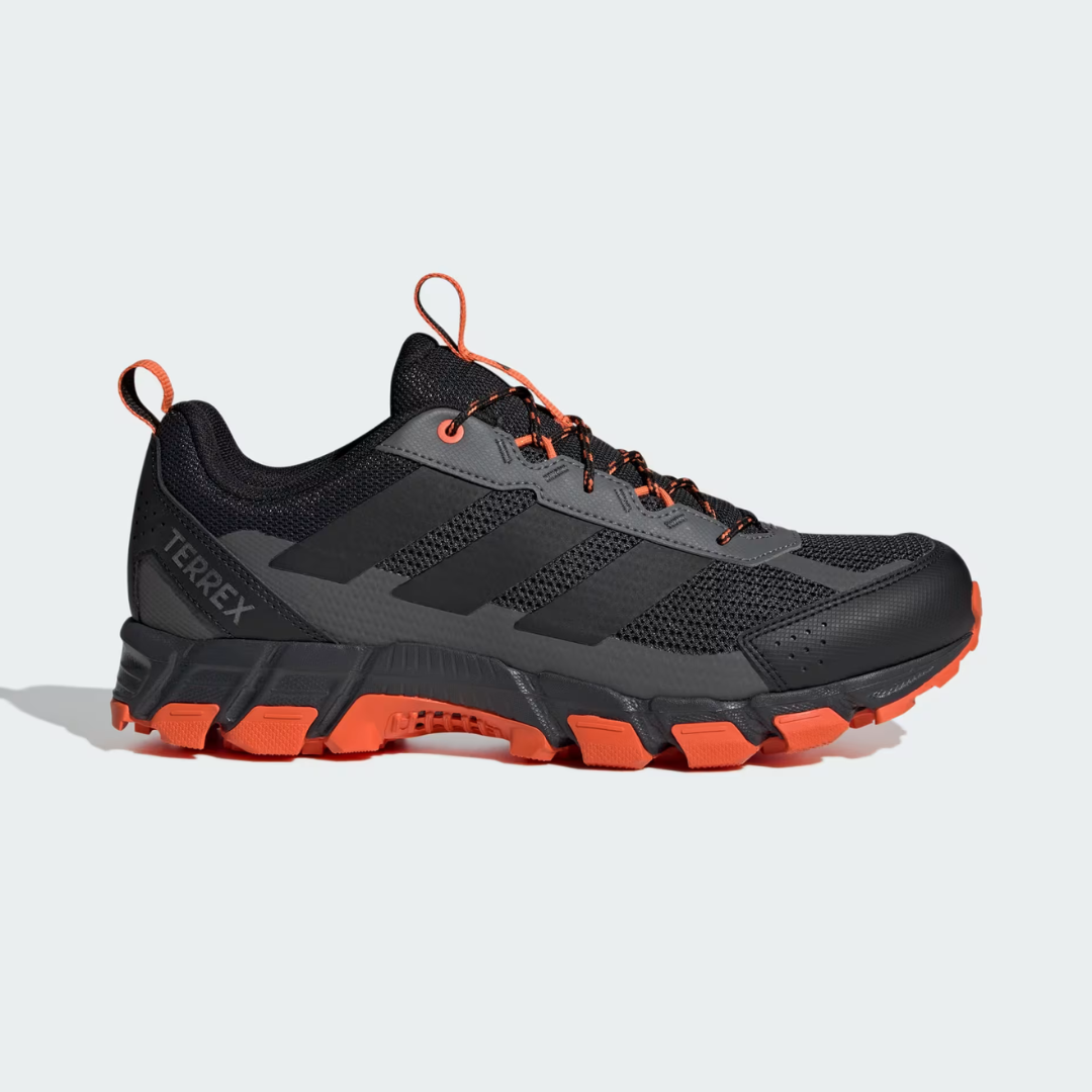 "Tenis Adidas de senderismo Terrex Rockadia gris/naranja"