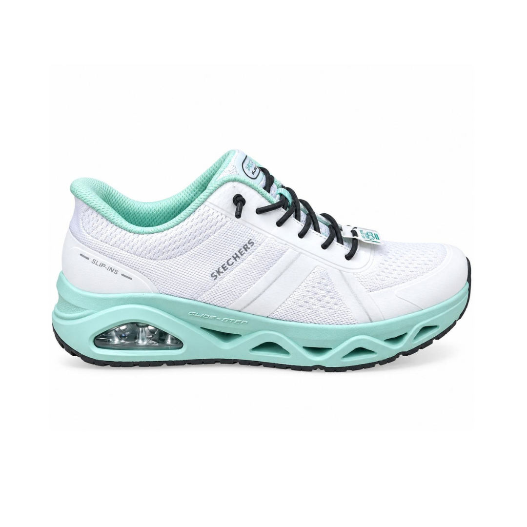 "Tenis Skechers mujer verde menta"
