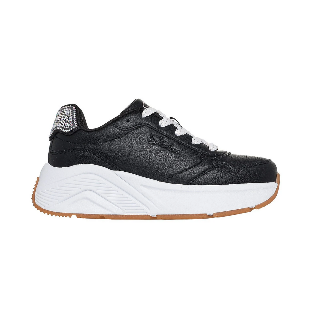 "Tenis Skechers Niña Negro Casual"