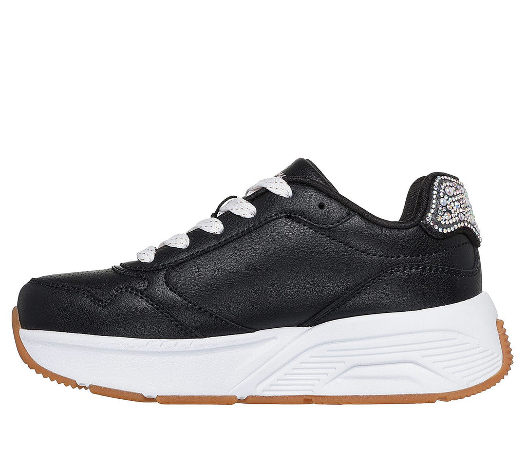 "Tenis Skechers Niña Negro Casual"