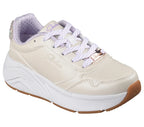 "Tenis Skechers Niña Blanco Casual"