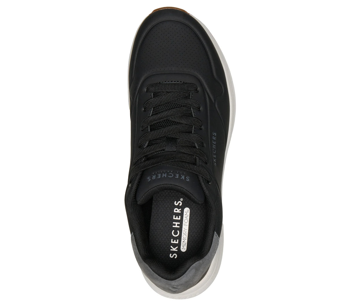 "Tenis Skechers Hombre Negro Casual"