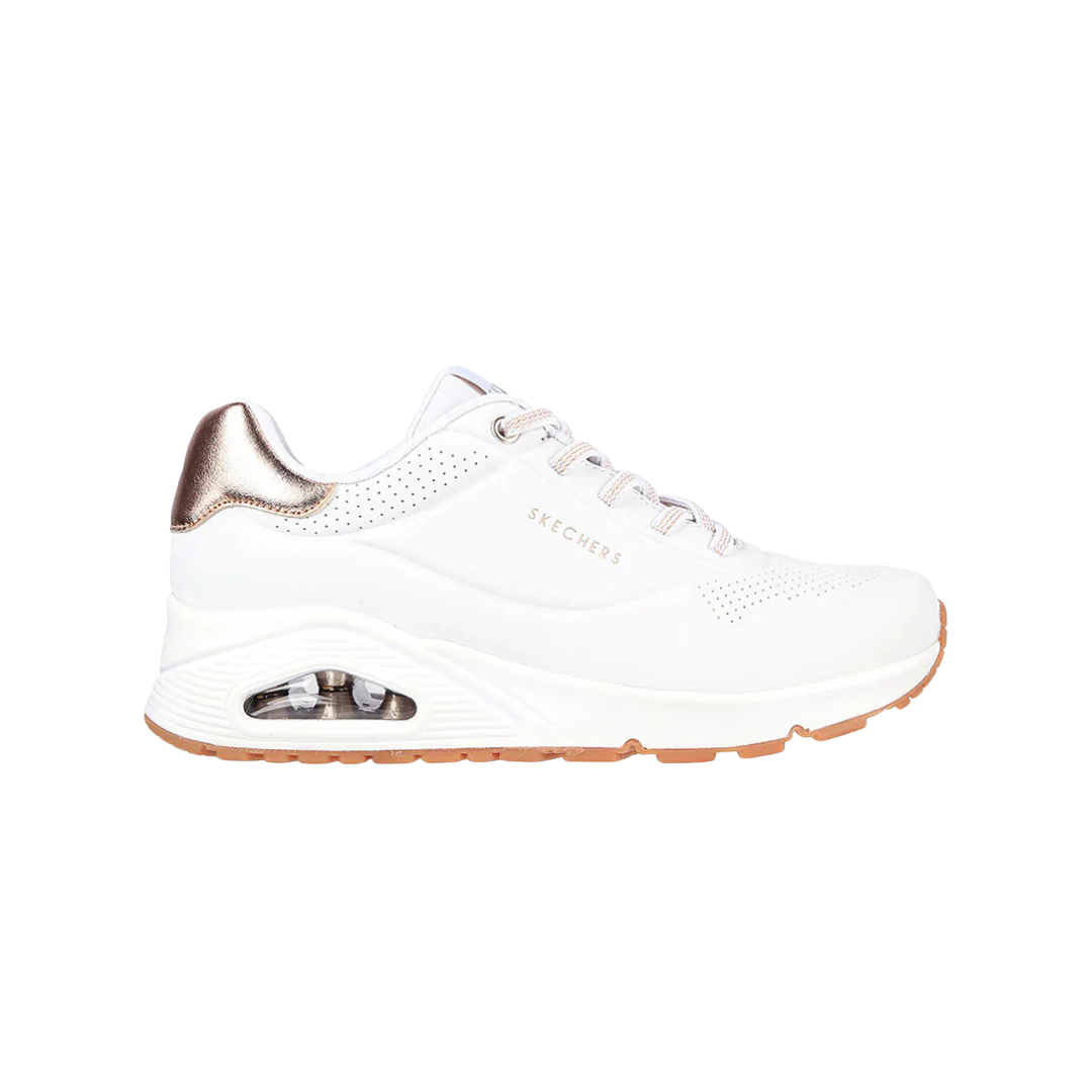 Skechers Street Uno - Shimmer Away 155196WHT Mujer