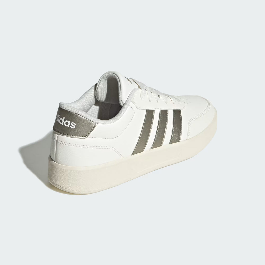 "Tenis Adidas Blanco/Plateado Mujer Casual"