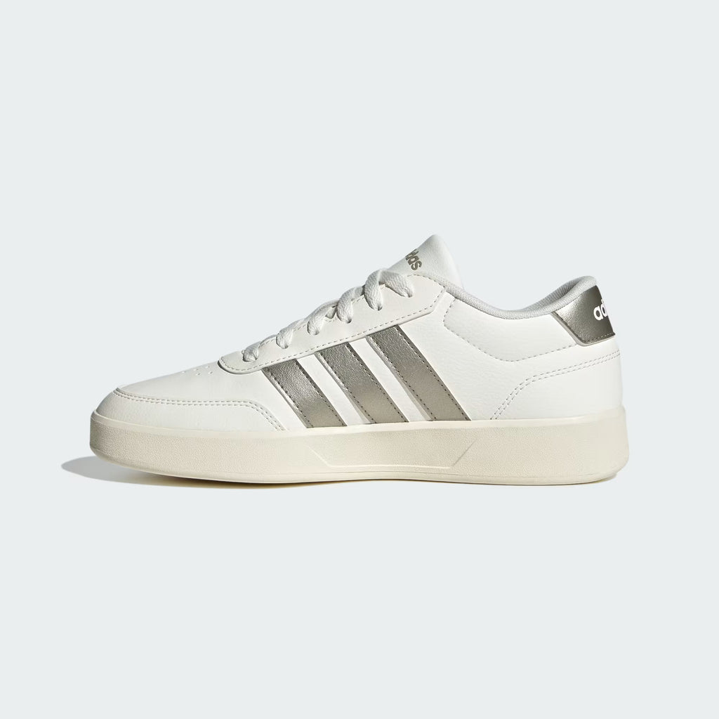 "Tenis Adidas Blanco/Plateado Mujer Casual"