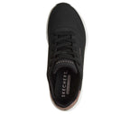 "Zapatillas Skechers Negro mujer uso diario"