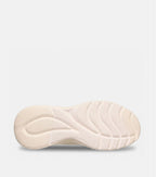 "Skechers bob sport squad waves beige blanco deportivo mujer"