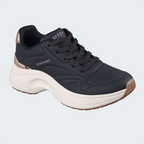 "Skechers mujer amortiguación y estabilidad uso diario"