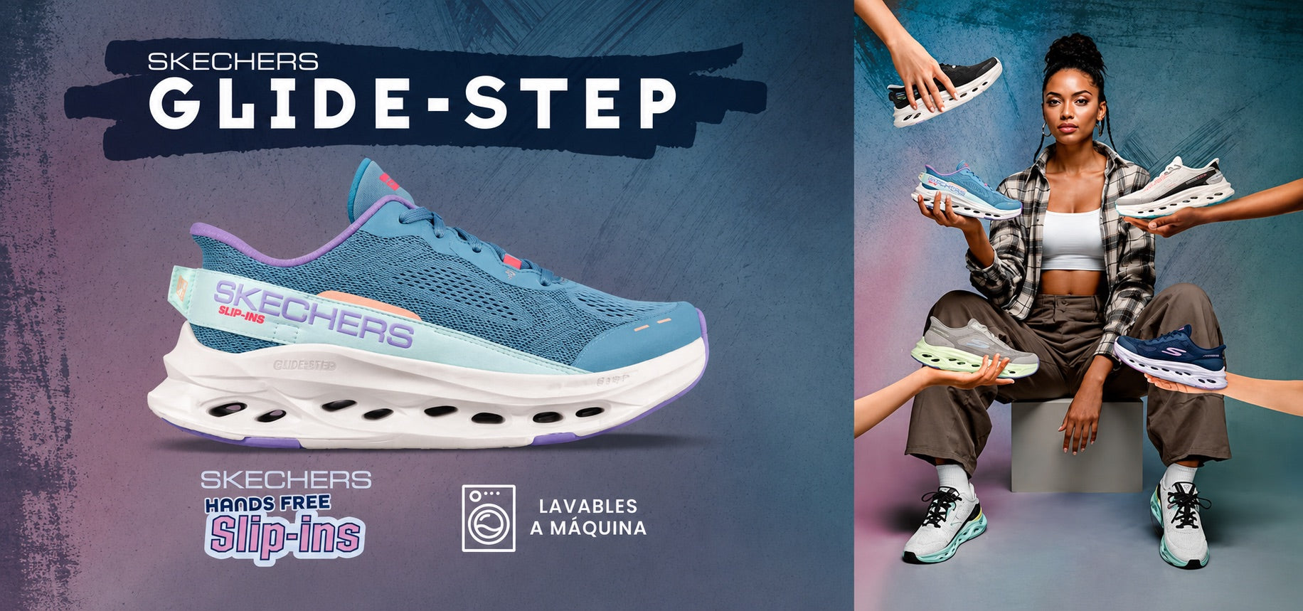 Skechers Glide-Step Pro Slip-ins lavables a maquina para comprar en Deportint Colombia