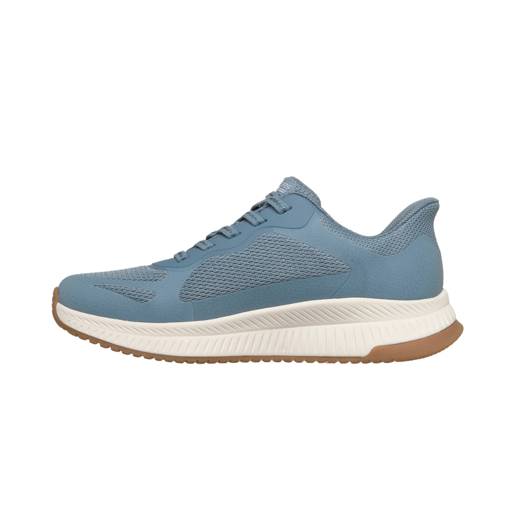 "Skechers mujer azul slips ins uso diario"